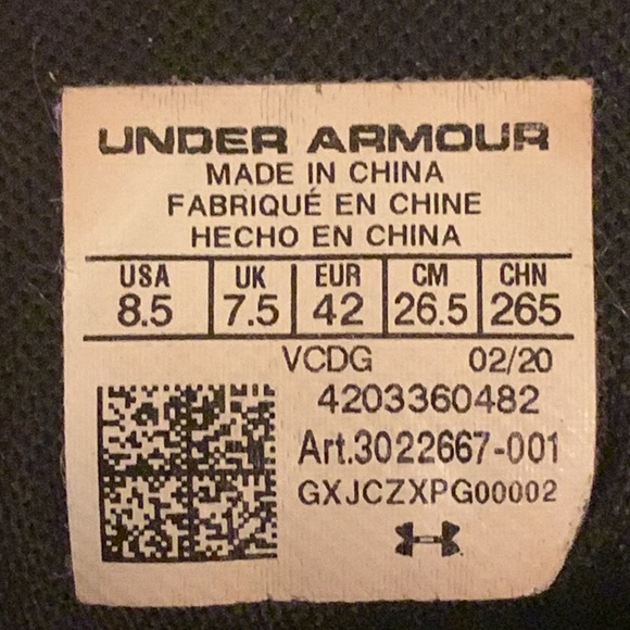 Under Armour Football Cleats - Picture 7 of 7